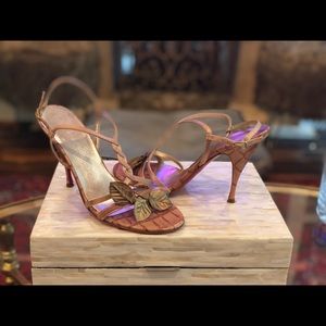 Beautiful Emanuel Ungaro heels. Size 8